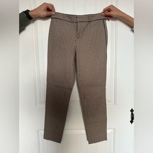 Houndstooth Banana Republic Sloan Pant